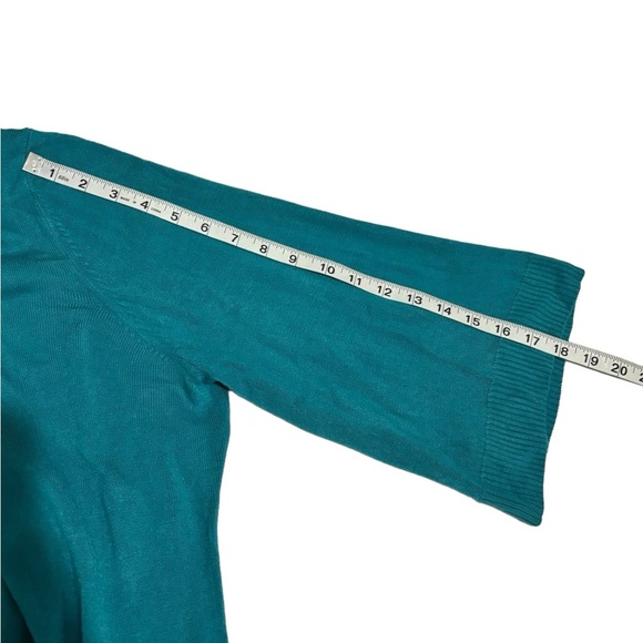 Designers Original Cowl Neck Sweater 3/4 Bell Sleeves Women’s Size XL - Picture 11 of 12